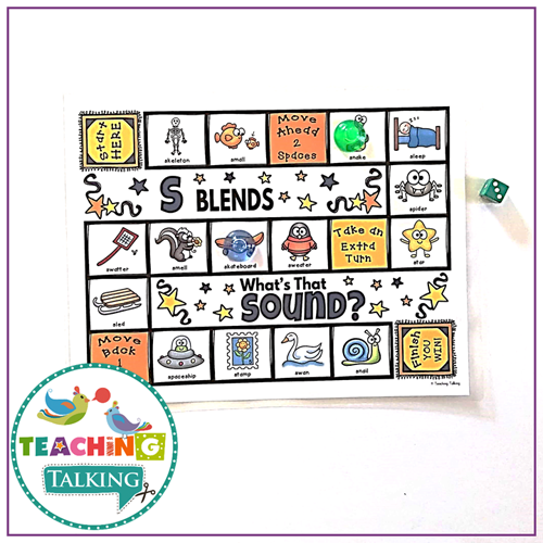 Teaching Talking Printable Articulation Games for Speech Therapy