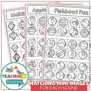 Teaching Talking Printable Articulation Notebooks for S-Z-L-R