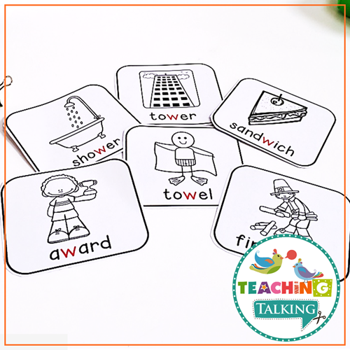 ARTICULATION MINI CARDS - FOR SPEECH THERAPY by Keeping Speech Simple