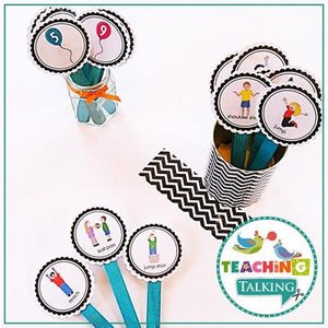 Teaching Talking Printable Brain Breaks for Speech and Language Therapy