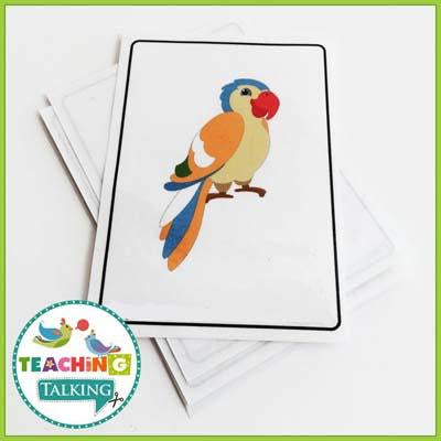 Teaching Talking Printable CCSS Aligned Vocabulary for First Grade - Jungle Theme