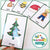 Teaching Talking Printable Christmas Rhyming Pairs Board Game