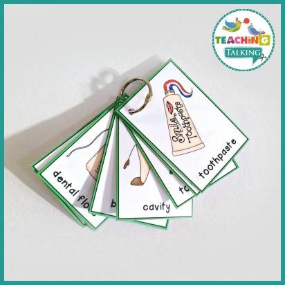 Teaching Talking Printable Dental Health Vocabulary Activities