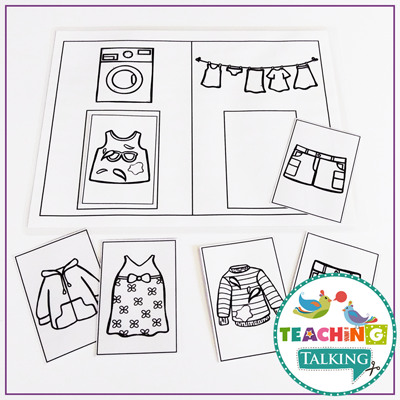 Teaching Talking Printable Describing Words Speech Therapy Activities for Preschool