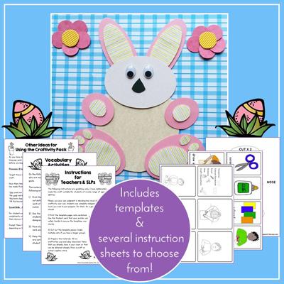Teaching Talking Printable Easter Speech Therapy Activities Value Bundle