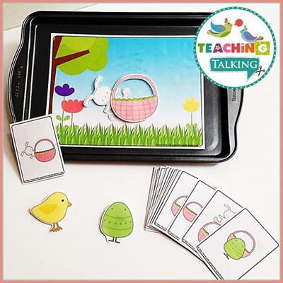 Teaching Talking Printable Easter Speech Therapy Activities Value Bundle