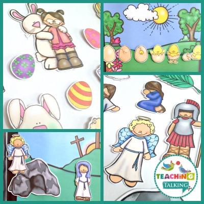 Teaching Talking Printable Easter Vocabulary Activities