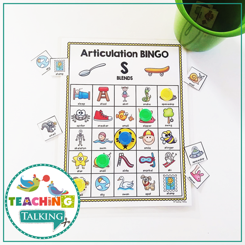 Teaching Talking Printable Everyday Articulation Activities for Speech Therapy