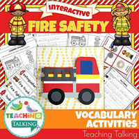 Fire Safety Vocabulary Activities - Teaching Talking