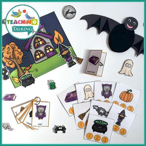 Teaching Talking Printable Halloween Vocabulary Activities