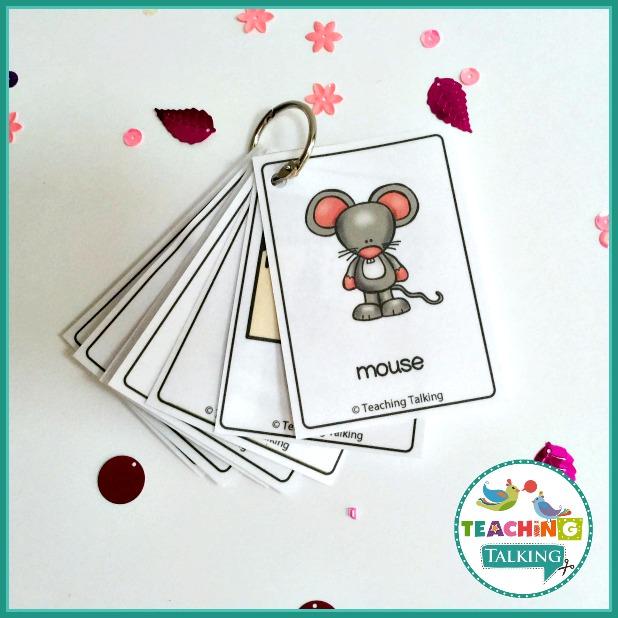 Teaching Talking Printable Nursery Rhyme Activities for Hickory Dickory Dock