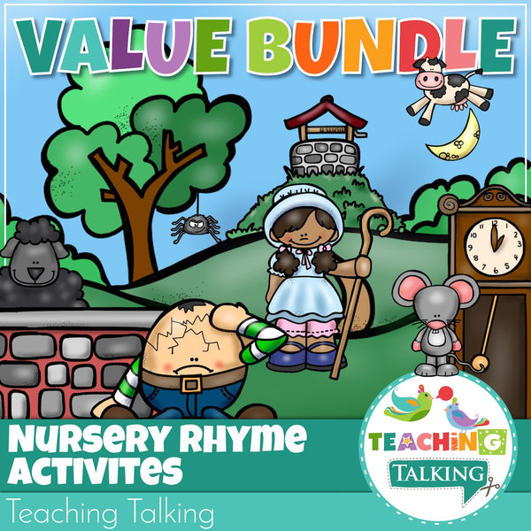 Nursery Rhyme Activities for Speech Therapy Teaching Talking