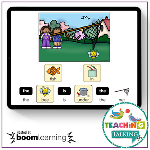 Teaching Talking Printable Prepositions Speech Therapy Activities for Preschool