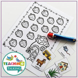 Teaching Talking Printable Print and Go Articulation Activities Extra Value Bundle