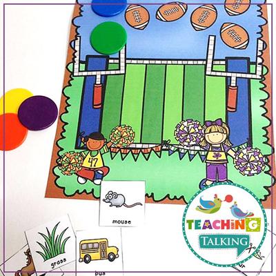 Teaching Talking Printable Progress Monitoring Sticker Sheets and Games