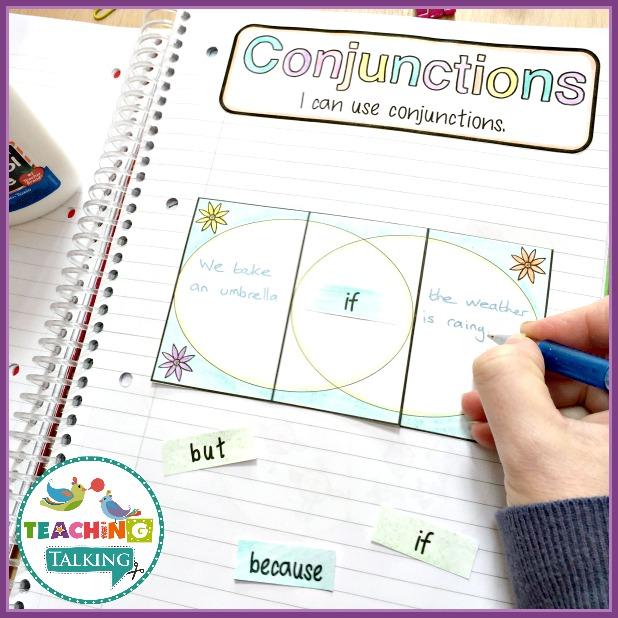 Teaching Conjunctions in Speech Therapy