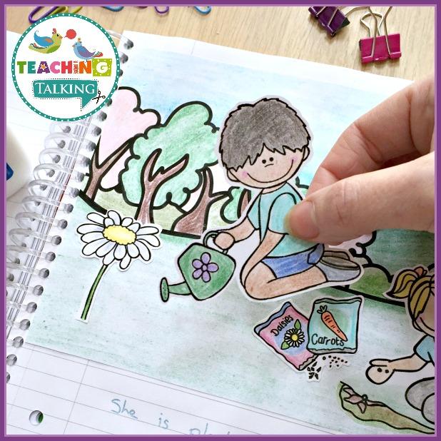 Teaching Talking Printable Speech Therapy Language Notebooks Value Bundle