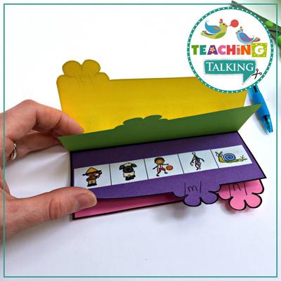 Teaching Talking Printable Spring Articulation Activities for Notebooks