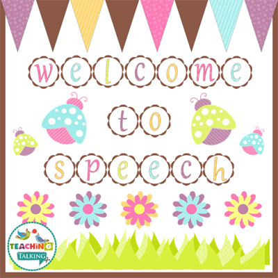 Teaching Talking Printable Spring Speech Therapy Activities Value Bundle