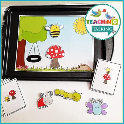 Teaching Talking Printable Spring Speech Therapy Activities Value Bundle