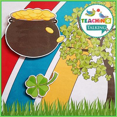 Teaching Talking Printable St. Patrick's Day Speech Therapy Activities Value Bundle