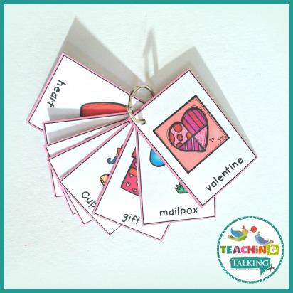 Teaching Talking Printable Valentine's Day Speech Therapy Activities Value Bundle