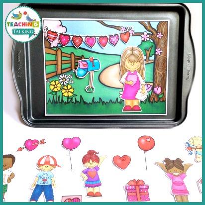 Teaching Talking Printable Valentine's Day Speech Therapy Activities Value Bundle