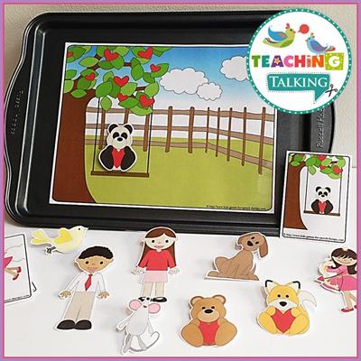 Teaching Talking Printable Valentine's Day Speech Therapy Activities Value Bundle