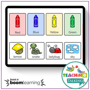 Teaching Talking Printable Value Bundle of Speech Therapy Activities and BOOM! Cards for Preschool