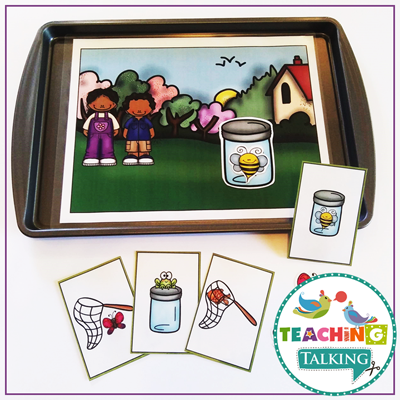 Value Bundle of Speech Therapy Activities and BOOM! Cards for Preschool Teaching Talking