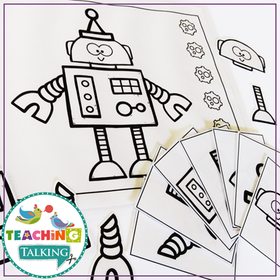 Value Bundle of Speech Therapy Activities and BOOM! Cards for Preschool Teaching Talking