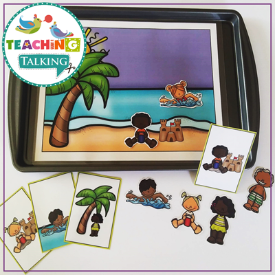 Teaching Talking Printable Verbs Speech Therapy Activities for Preschool