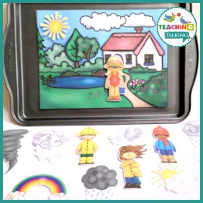 Teaching Talking Printable Weather Vocabulary Activities