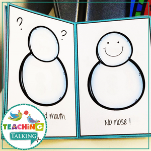 Teaching Talking Printable Winter Speech Therapy Activities Value Bundle