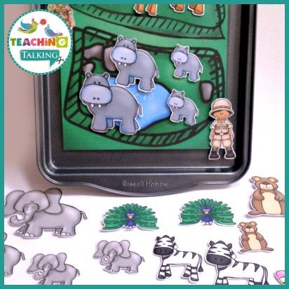 Teaching Talking Printable Zoo Vocabulary Activities