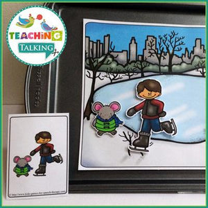 Teaching Talking Seasons Value Bundle Preschool Language Activities for Speech Therapy
